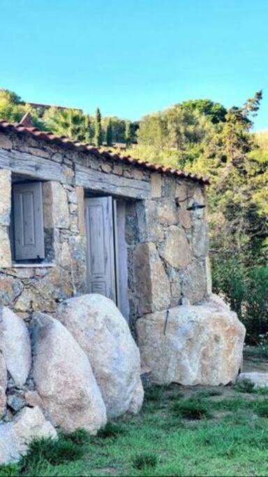 포르토베쉬오 Bergerie #Casa Di Petra A Palombaggia Avec Piscine 빌라 외부 사진